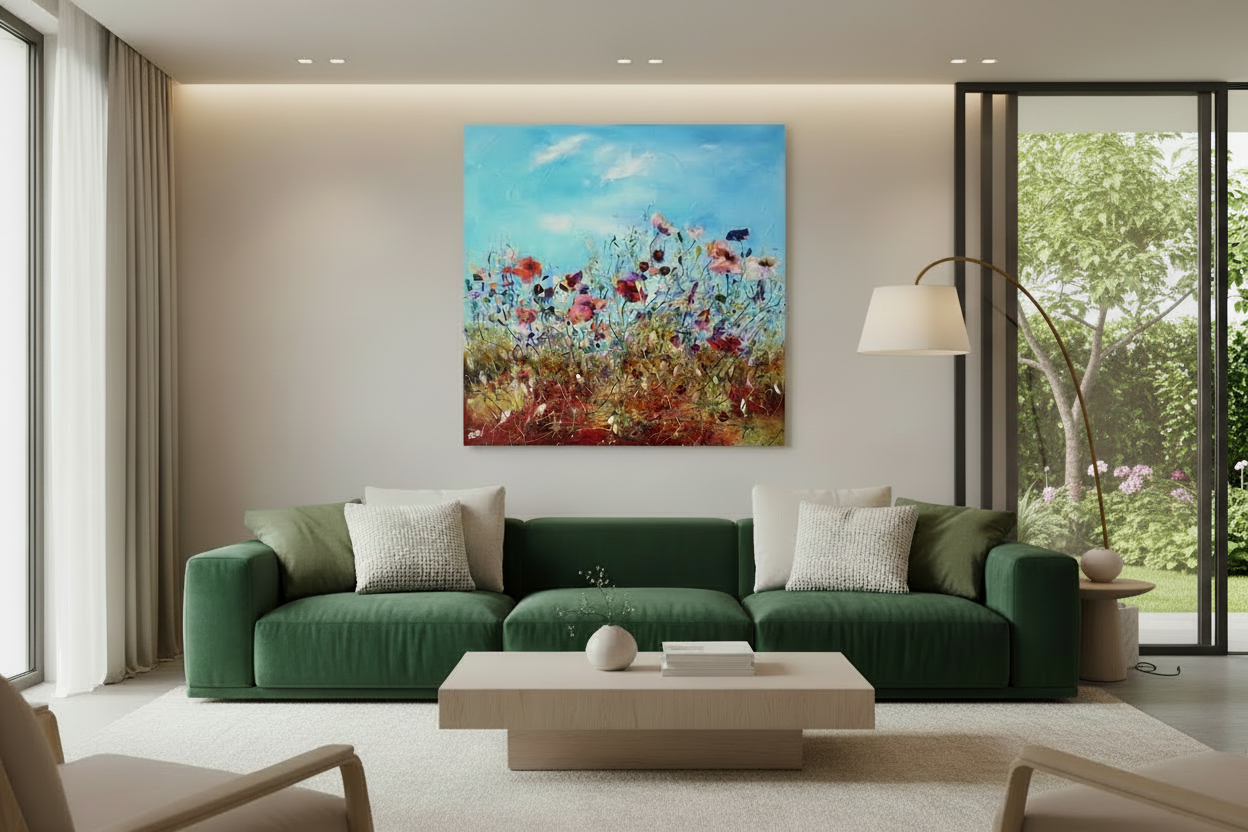 Field of Spring Flowers