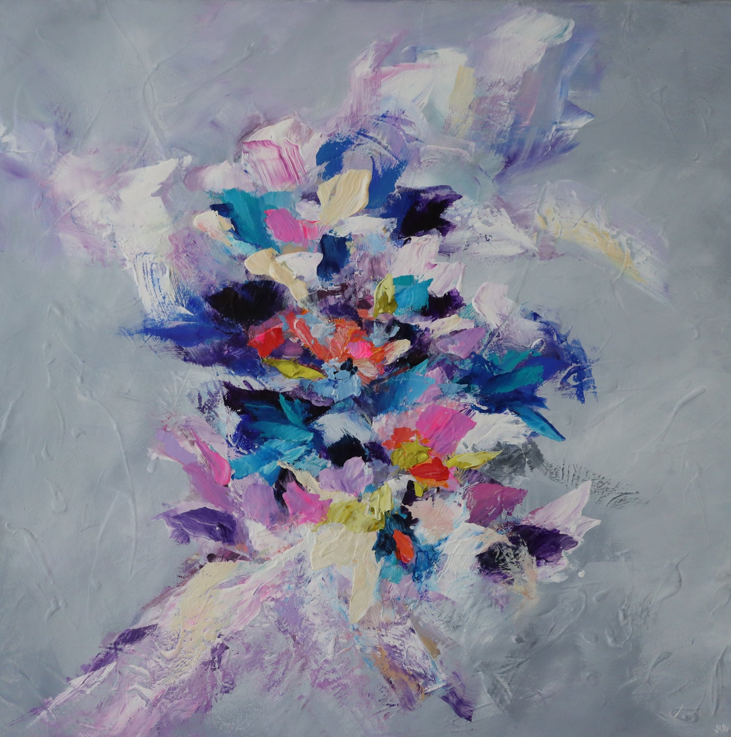 Abstract Symphony Of Flowers