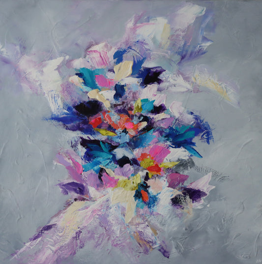 Abstract Symphony Of Flowers