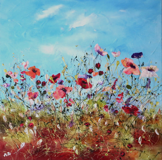 Field of Spring Flowers